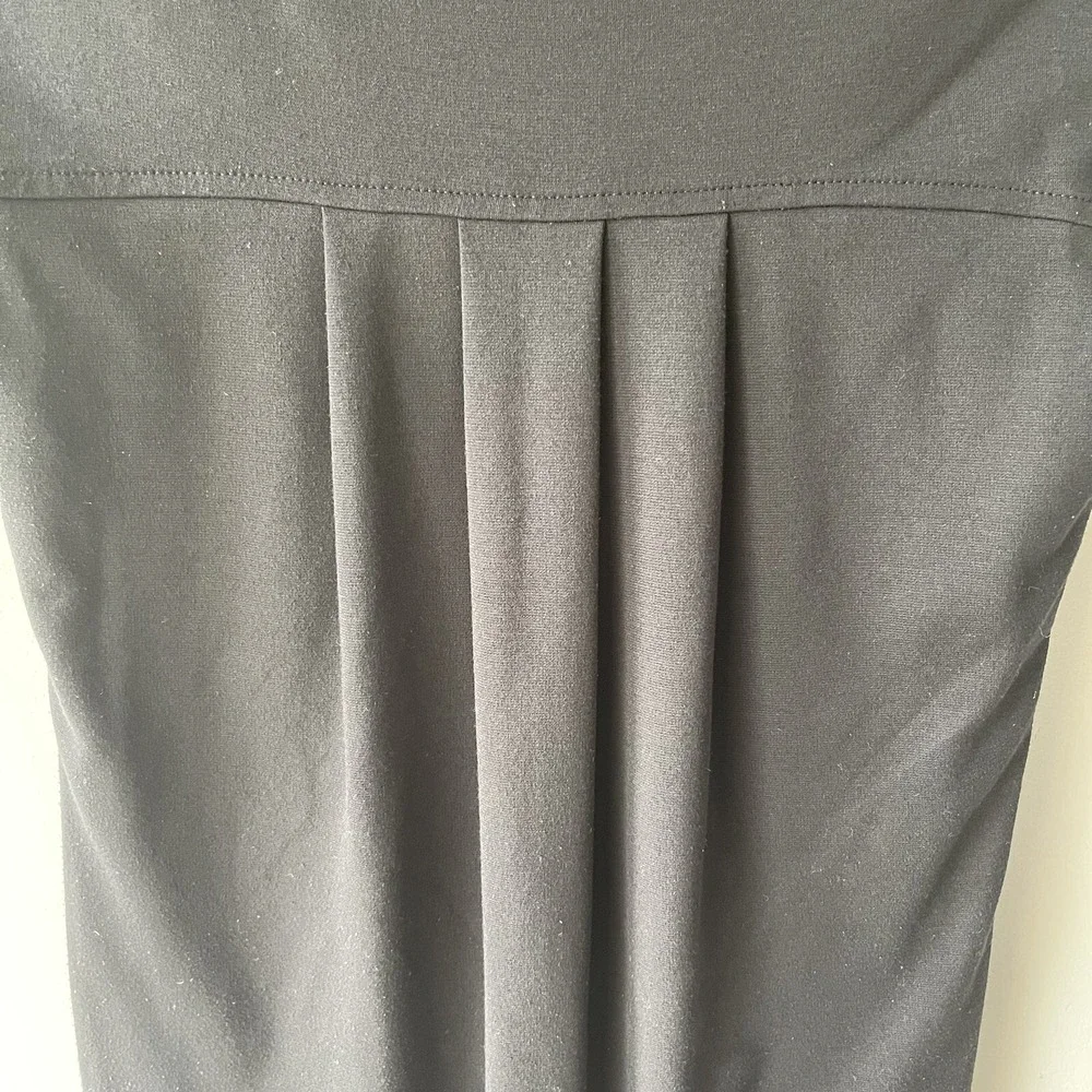 Michael Kors Black Zipper Pocket Little Black Dress Women's Size Small